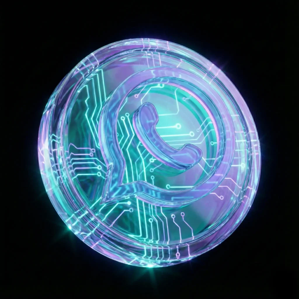 logo translucida whatsapp ai hub365 services